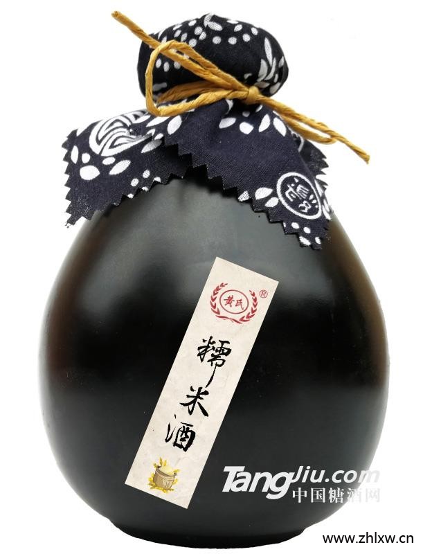 17°黄氏糯米酒（黑坛）-500ml