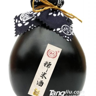 17°黄氏糯米酒（黑坛）-500ml