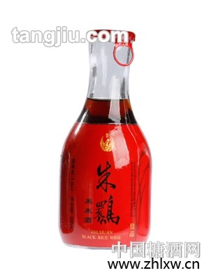 朱鹮黑米酒半甜9度红标300ml