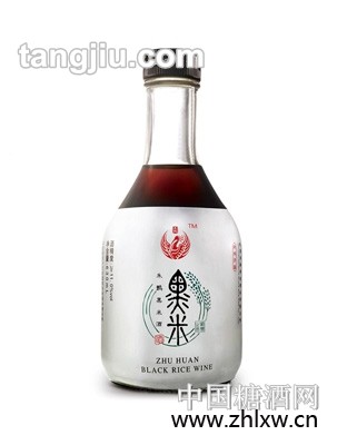 朱鹮黑米酒半甜11度银超630ml