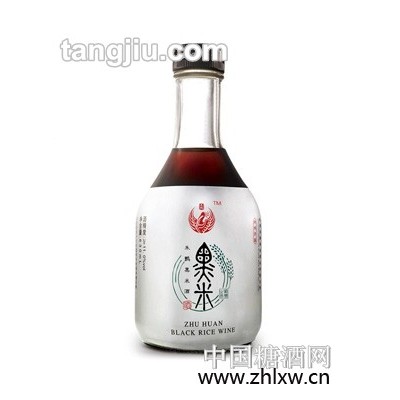 朱鹮黑米酒半甜11度银超630ml