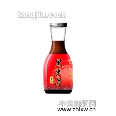 朱鹮黑米酒新版红标300ml